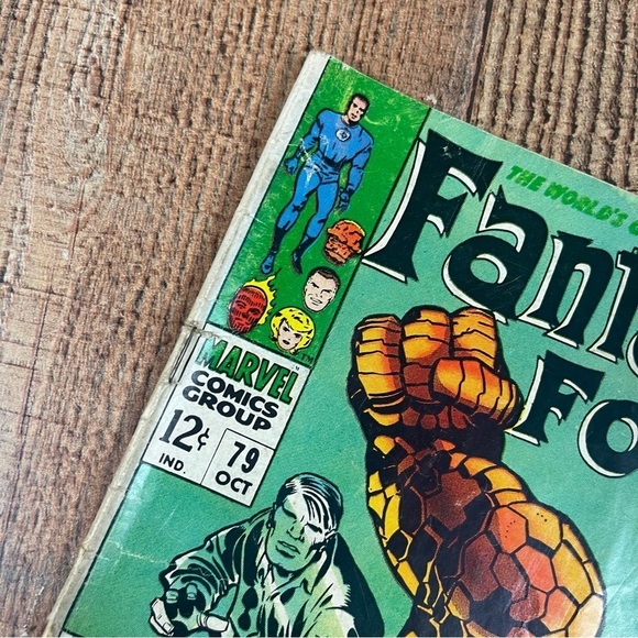 Marvel Comics Group FANTASTIC FOUR #79 October 1961 60's - Picture 3 of 6